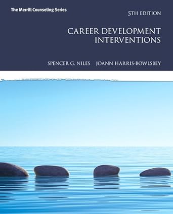 Career Development Interventions (Merrill Couseling) cover image