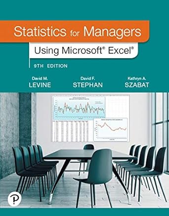 Statistics for Managers Using Microsoft Excel [RENTAL EDITION] cover image