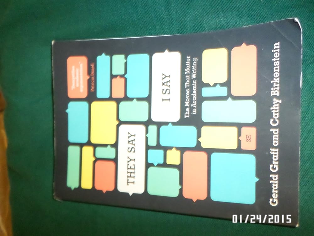 "They Say / I Say": The Moves That Matter in Academic Writing (Third Edition) cover image