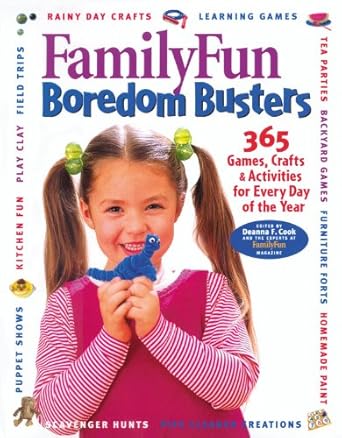 FamilyFun Boredom Busters: 365 Games, Crafts & Activities For Every Day of the Year cover image