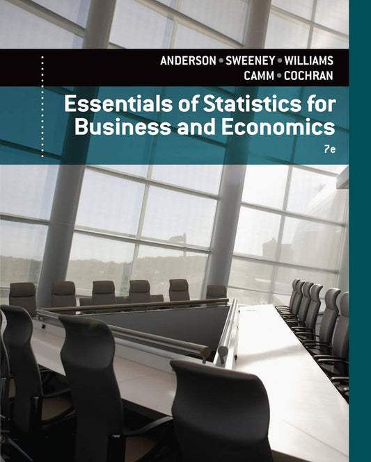 Essentials of Statistics for Business and Economics cover image