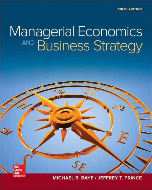 Managerial Economics & Business Strategy (Mcgraw-hill Series Economics) cover image