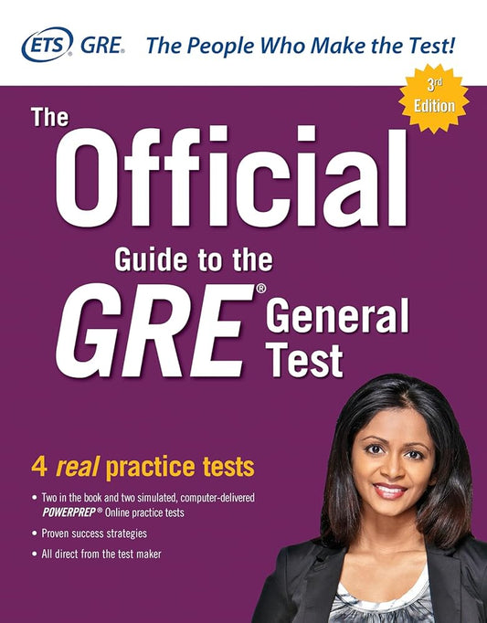 The Official Guide to the GRE General Test cover image