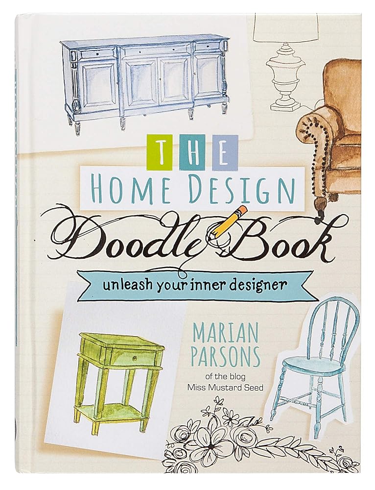 The Home Design Doodle Book: Unleash Your Inner Designer cover image