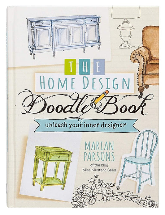 The Home Design Doodle Book: Unleash Your Inner Designer cover image