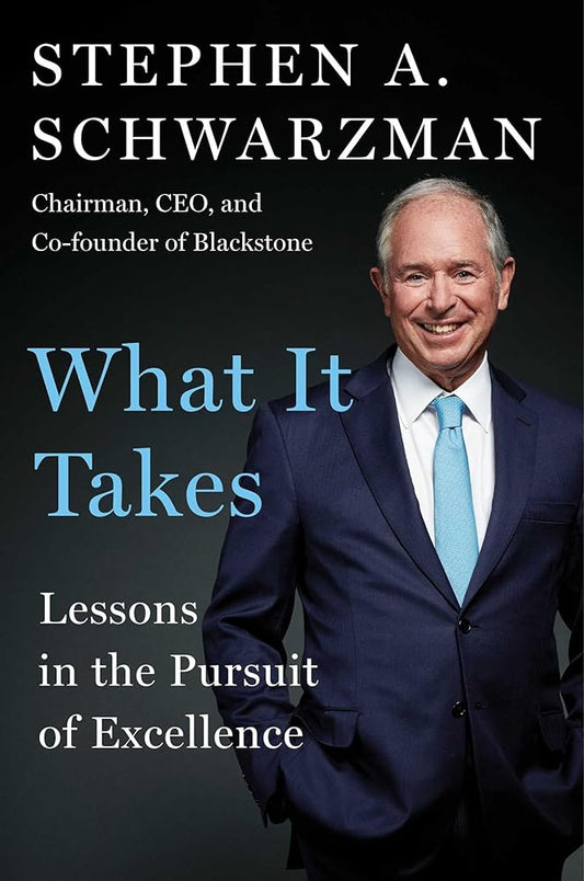 What It Takes: Lessons in the Pursuit of Excellence cover image