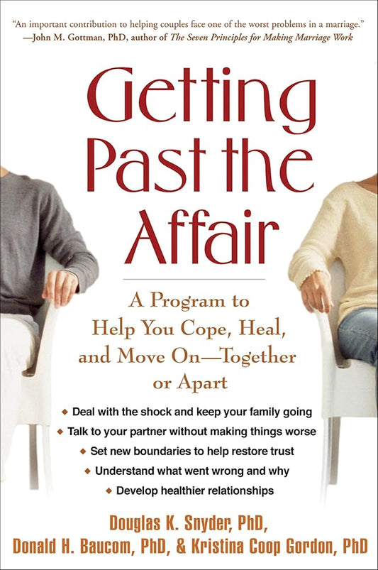 Getting Past the Affair: A Program to Help You Cope, Heal, and Move On -- Together or Apart cover image
