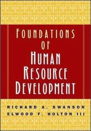 Foundations of Human Resource Development cover image