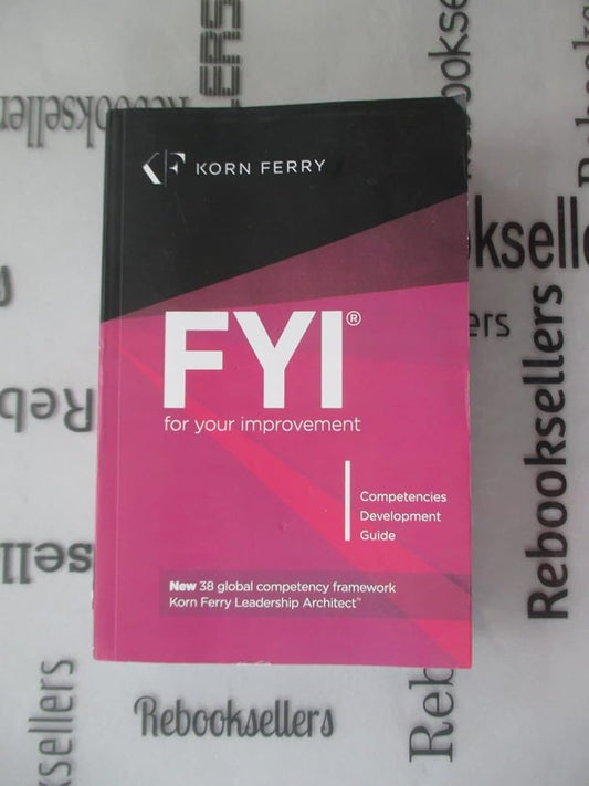 FYI: for Your Improvement - Guía de desarrollo de competencias, 6ª edición cover image